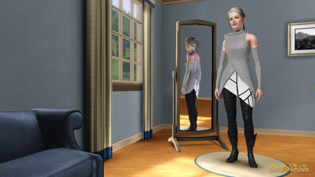 Mod The Sims - Simlish Moschino Stuff CAS Tops