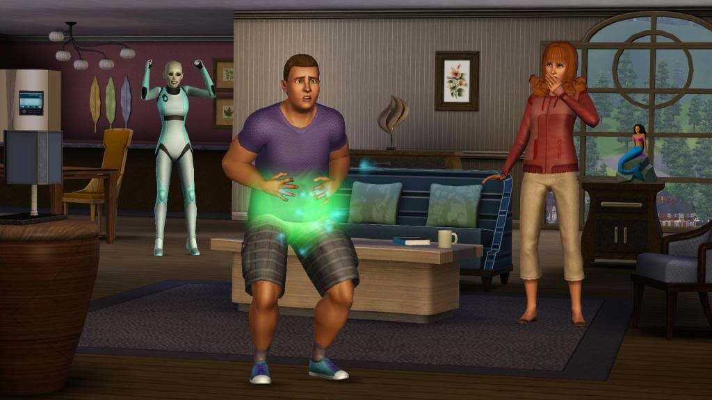 Aliens in De Sims 3 Jaargetijden