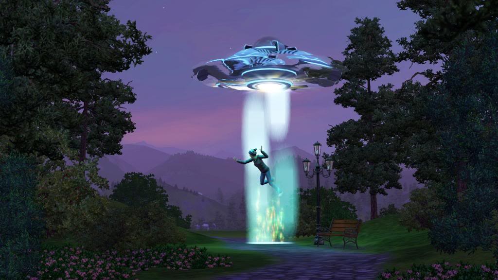 Aliens in De Sims 3 Jaargetijden