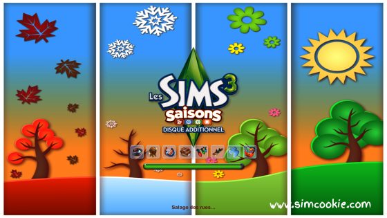 De Sims 3 Jaargetijden laadscherm