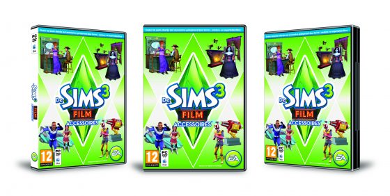 De Sims 3 Film Accessoires NL Boxart