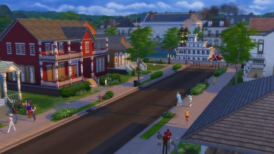 Sims 4 stad