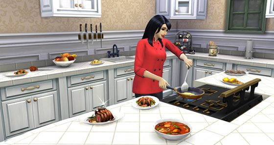 sims 4 koken