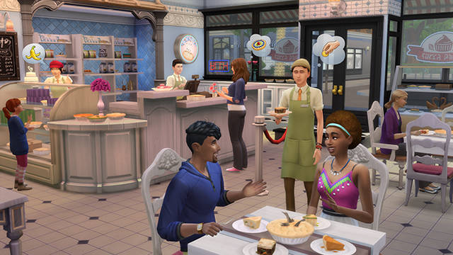 De Sims 4 Aan het Werk