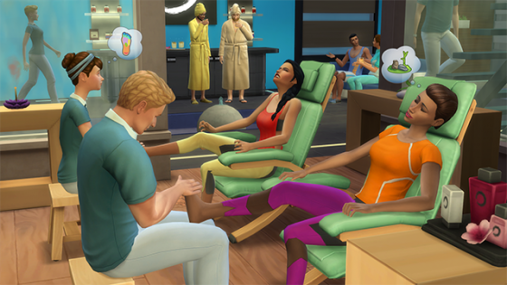 De Sims 4 Wellnessdag