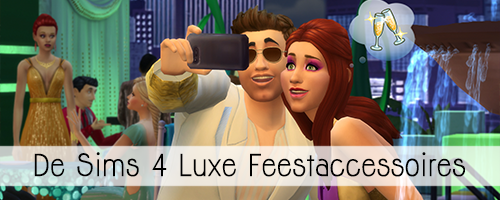 De Sims 4 Luxe Feestaccessoires