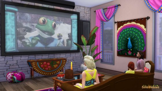 SN Review: De Sims 4 Filmavond accessoires: Koopmodus