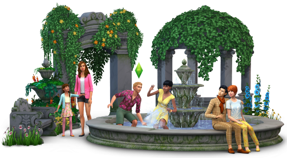 De Sims 4 Romantische Tuinaccessoires