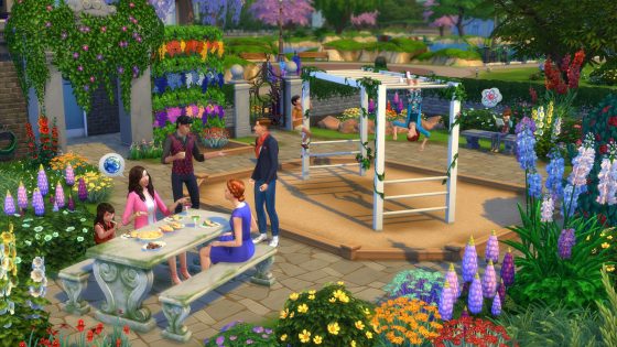 De Sims 4 Romantische Tuinaccessoires