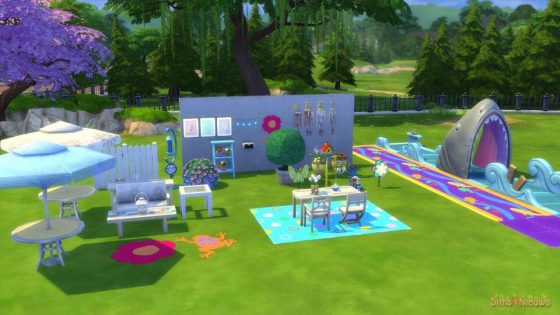 SN Review: De Sims 4 Achtertuin Accessoires - Koopmodus