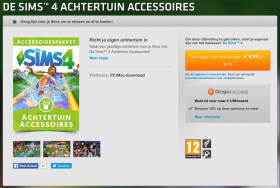 De Sims 4 Achtertuin Accessoires