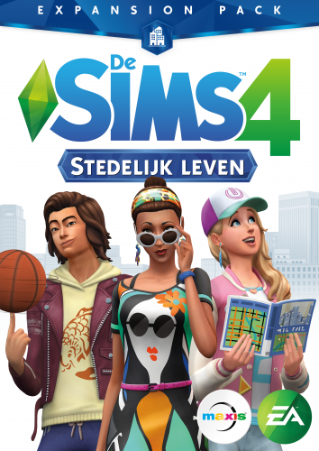 De Sims 4 Stedelijk Leven box-art