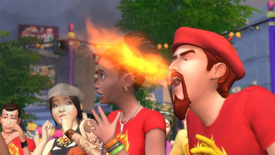 De Sims 4 Stedelijk Leven: Festivals