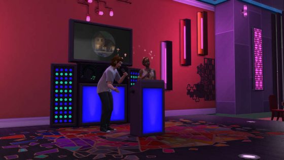 De Sims 4 Stedelijk Leven: Karaoke