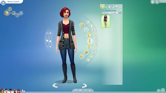 Creëer-een-Sim: Kleding voor vrouwelijke Sims