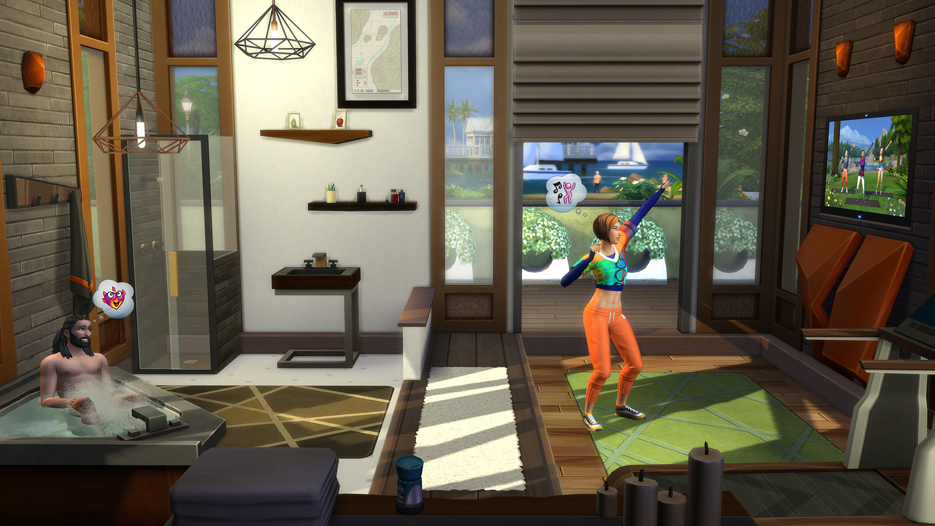 De Sims 4 Fitness Accessoires