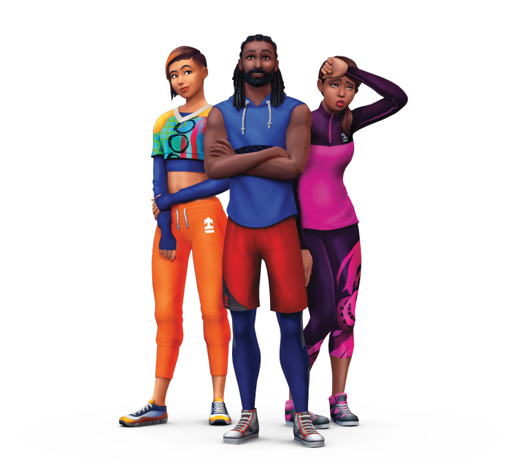 De Sims 4 Fitness Accessoires: Keyart 1