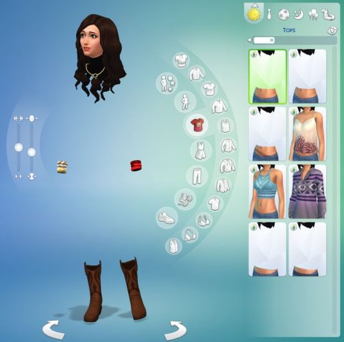 Teaser van de Creëer-een-Sims items uit De Sims 4 Wasgoed Accessoires