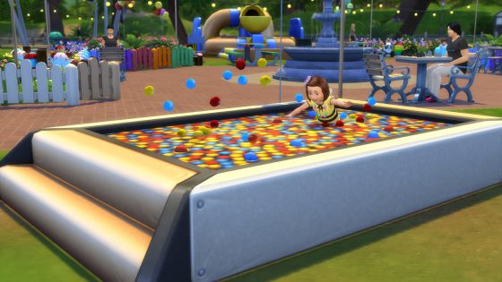 De Sims 4 Peuter Accessoires: Ballenbak