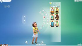 De Sims 4 Peuter Accessoires: Creëer-een-Sim tops meisjes