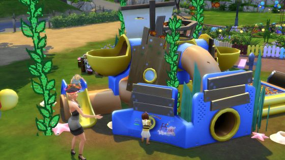 De Sims 4 Peuter Accessoires: Piratenbootwrak