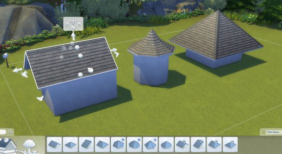 SimGuruHouts teaset de verschillende nieuwe dakstijlen die komen met De Sims 4 Honden en Katten