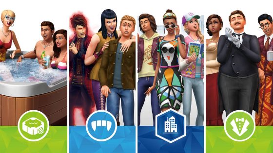 Alle DLC die naar De Sims 4 Console komt