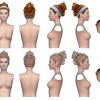 De Sims 4 Wasgoed Accessoires haarstijlen