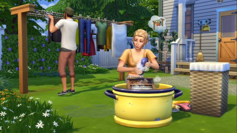 De Sims 4 Wasgoed Accessoires