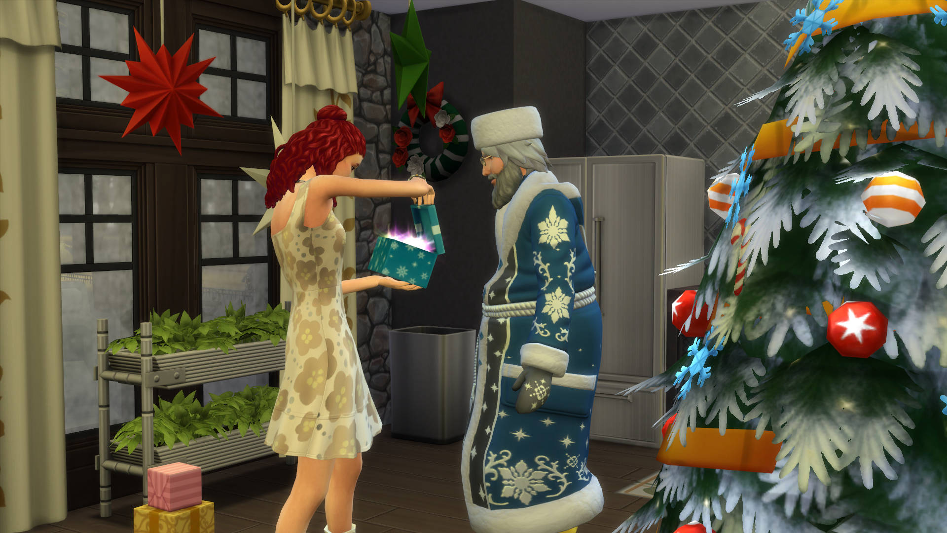 De Sims 4 Jaargetijden: Vadertje Winter