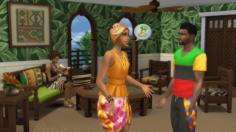 De Sims 4 Caribische update