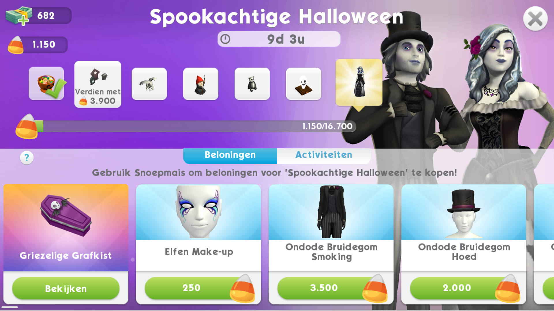 Spookachtige Halloween evenement