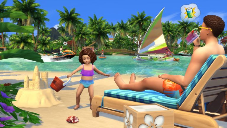 De Sims 4 Eiland Leven