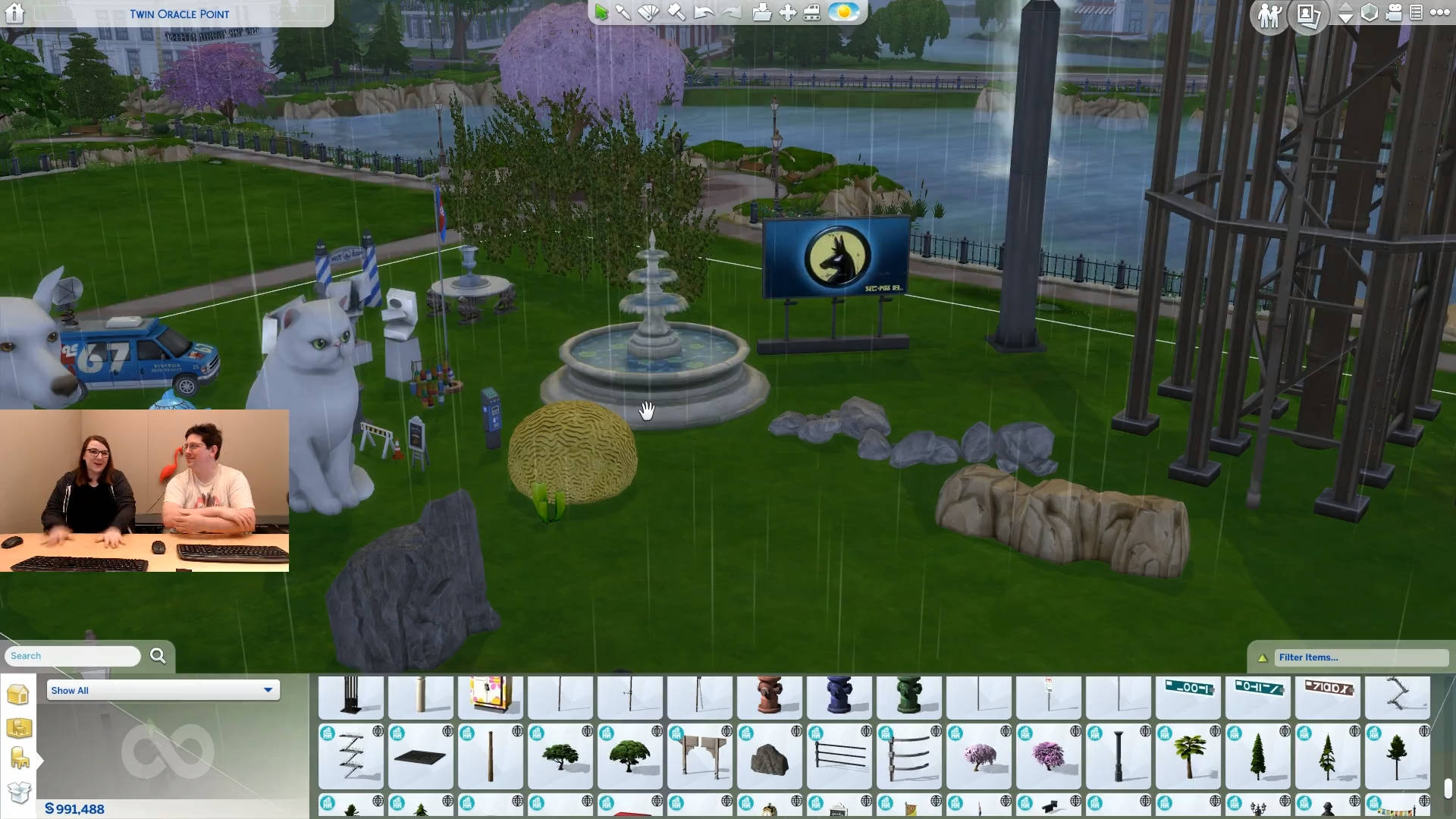 Wereld voorwerpen in bouwen in De Sims 4