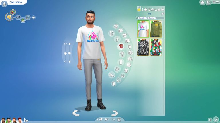 SN Review: De Sims 4 Moschino - Creëer-een-Sim