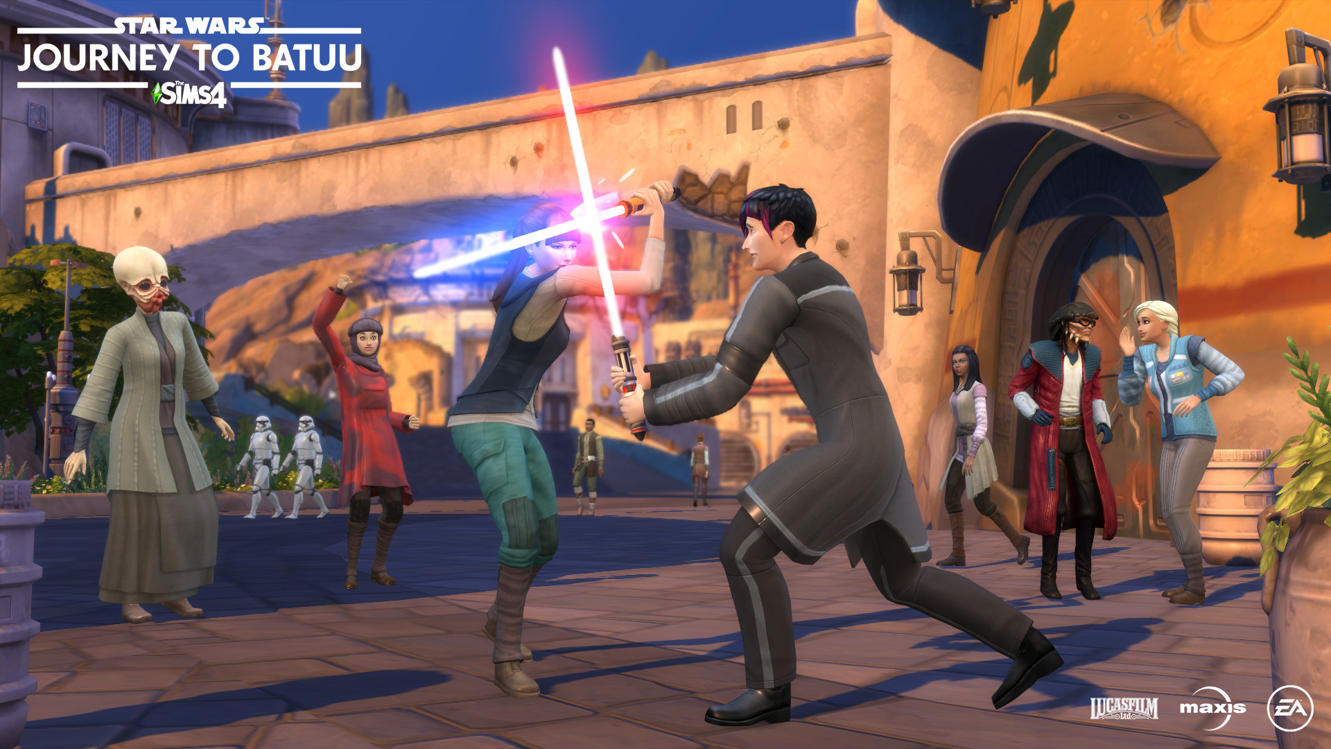 De Sims 4 Star Wars: Journey to Batuu