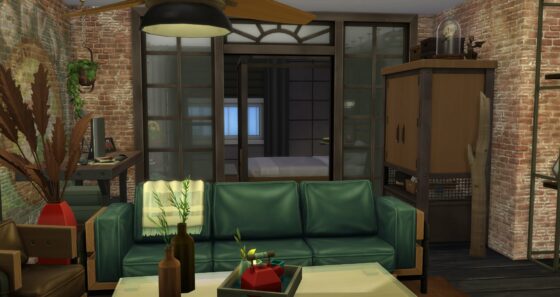 De Sims 4 Industriële Loft Kit