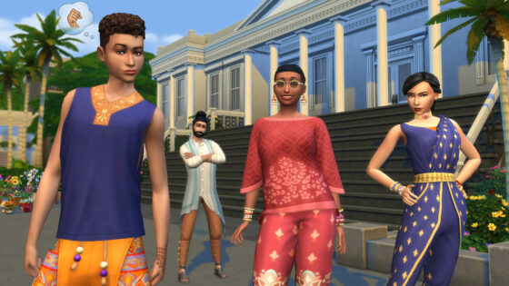 De Sims 4 Fashion Street Kit