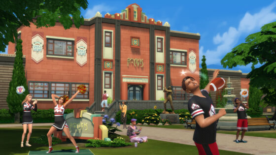 De Sims 4 Middelbare School